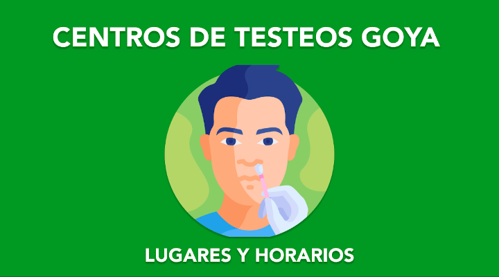 Centros de Testeo en Goya