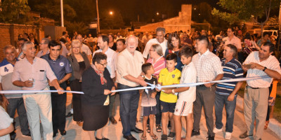 Inauguración de Adoquinado “Barrio Héroes de Malvinas”
