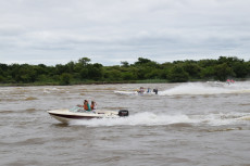 Largada de las 81 embarcaciones 