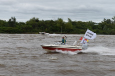 Largada de las 81 embarcaciones 